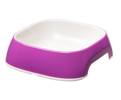 Ferplast Glam miska extra small (XS) fioletowa – antypoślizgowa podstawa