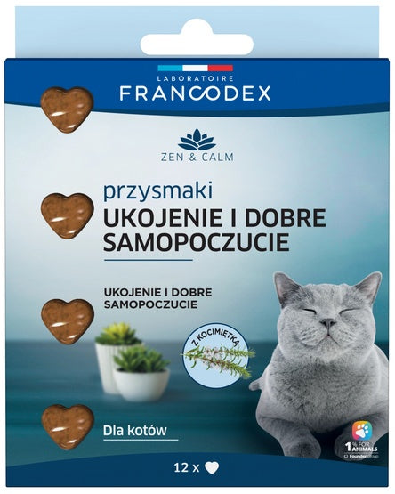 Francodex Przysmak dla kota antystresowy z kocimietką 12szt. [FR179604] - Image 1