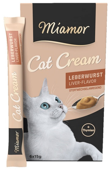 Miamor Cat Cream Wątróbka 6x15g - Image 1