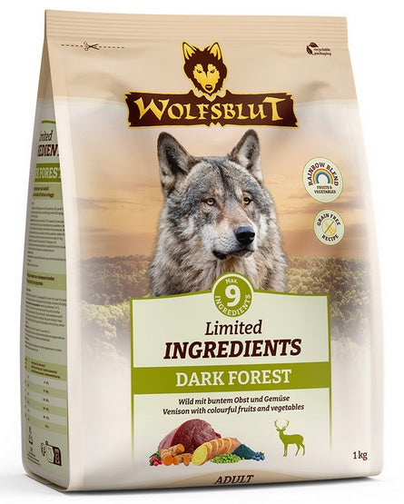 Wolfsblut Dog Limited Ingredients Dark Forest - dziczyzna i bataty 1kg - Image 1