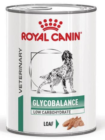 Royal Canin Veterinary Diet Canine Glycobalance Low Carbohydrate Loaf puszka 410g - Image 1
