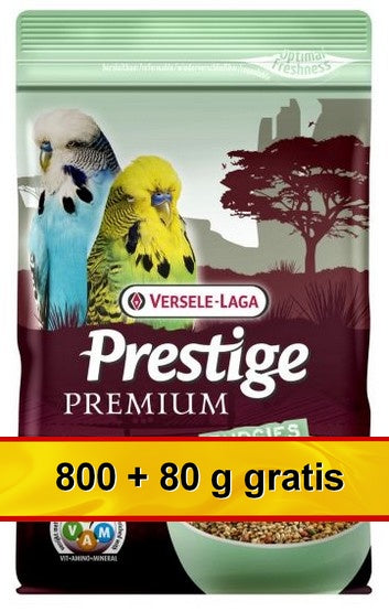 Versele-Laga Prestige Budgies Premium – wzbogacona mieszanka z VAM-granulat