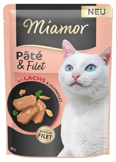 Miamor Pate & Filet Łosoś & Kurczak saszetka 85g - Image 1