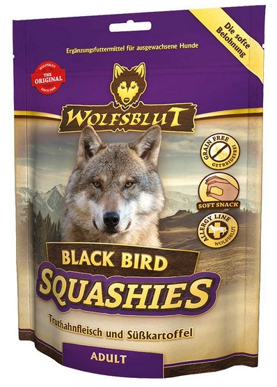 Wolfsblut Dog Squashies Black Bird - miękkie, bezzbożowe przysmaki treningowe z indykiem - Image 1