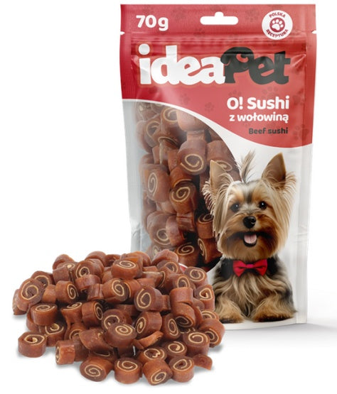 IdeaPet O! Sushi z wołowiną 70g - Image 1