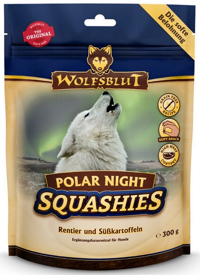Wolfsblut Dog Squashies Polar Night – miękkie treserki z reniferem i dynią