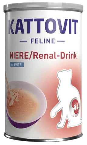 Kattovit Feline Drink Niere/Renal kaczka napój 135ml - wysoka wilgotność 96% dla wsparcia nerek - Image 3