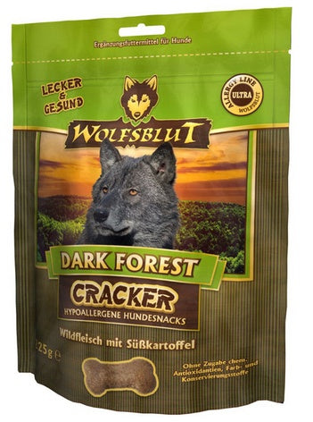 Wolfsblut Dog Cracker Dark Forest – dziczyzna i bataty 225g