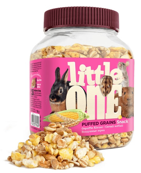 little one dmuchane ziarna 70 g – lekkostrawna przekąska do diety gryzoni