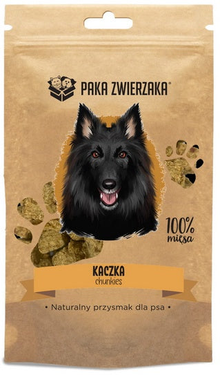 Paka Zwierzaka Chunkies kaczka 100% - chrupiące kąski treningowe - Image 1