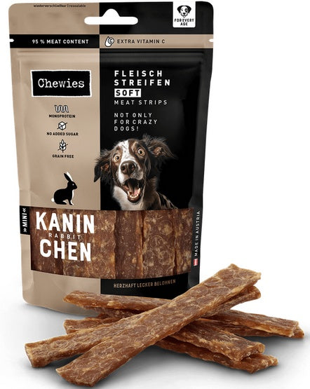 Chewies Meat Strips Soft Mini Królik 70g - Image 1