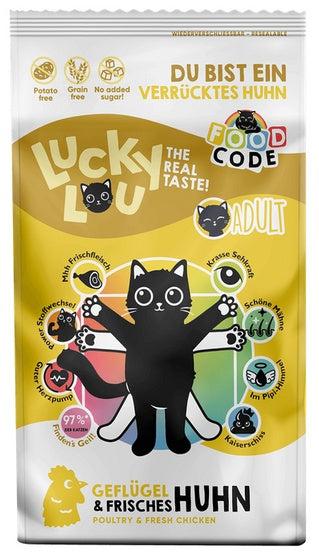 Lucky Lou Food Code Lifestage Adult Drób & Kurczak 340g - Image 1