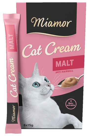 Miamor Cat Cream Malt 6x15g - Image 1
