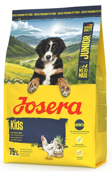 Josera junior kids – zbilansowana karma dla szczeniąt ras średnich i dużych 3 kg - Image 1