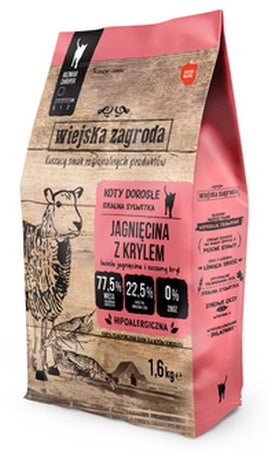 Wiejska Zagroda Kot - Jagnięcina z krylem 1,6kg - Image 1
