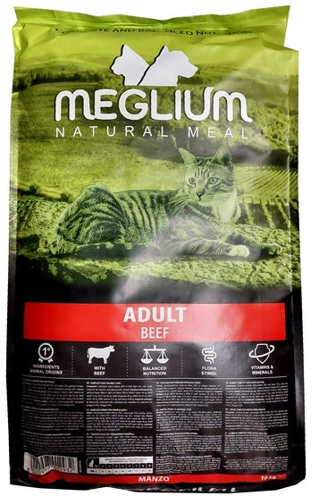 Meglium Cat Adult Beef 10kg - wołowina i tauryna dla kotów dorosłych - Image 2