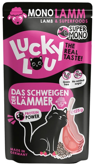 Lucky Lou SuperMono Jagnięcina saszetka 125g - Image 2