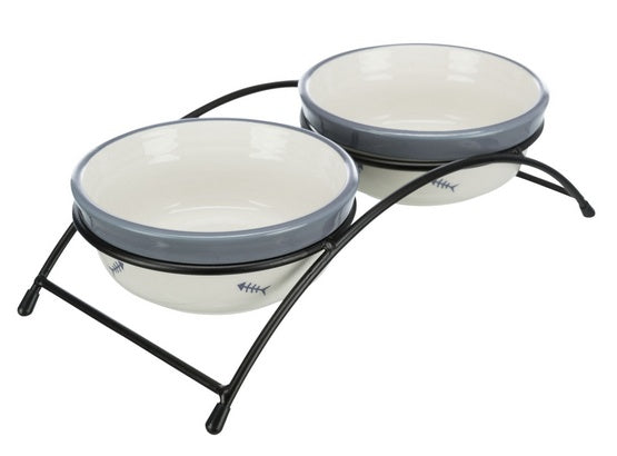 Trixie Miski ceramiczne 0,3L na stojaku [24790] - Image 1