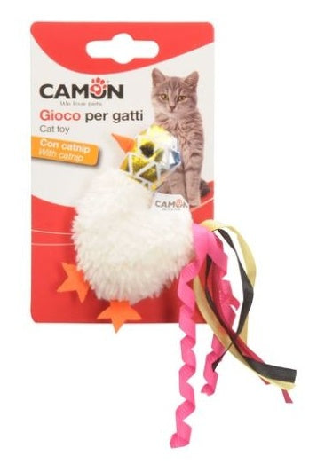 Camon Cat Toy świecący ptak z kocimiętką – pluszak z efektem świetlnym