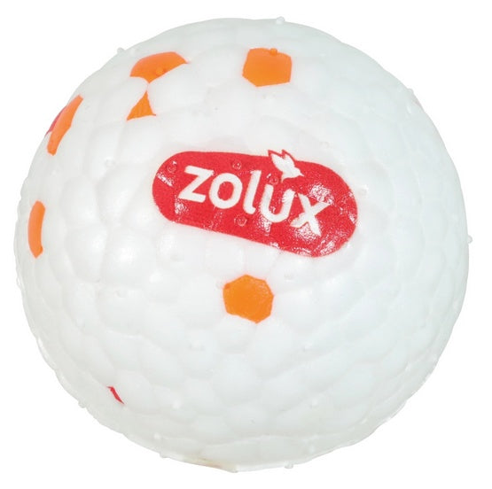 Zolux ETPU wytrzymała piłka do aportowania z piszczałką 8 cm - unosi się na wodzie - Image 1