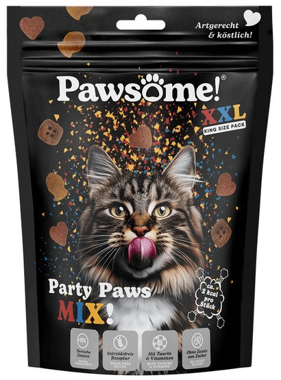 Pawsome Crunchy Party Paws Mix 150g - chrupiące przysmaki z nadzieniem i kocimiętką - Image 2