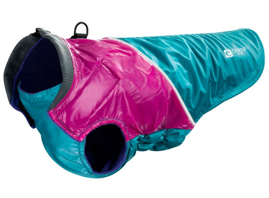 Chaba kurtka regulowana Retro 3XL pink/teal - wodoodporna i ocieplana polarem - Image 1