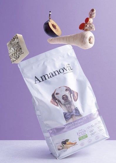 Amanova Dog Adult Mobility Fish Delicacy - biała ryba 10kg - Image 3