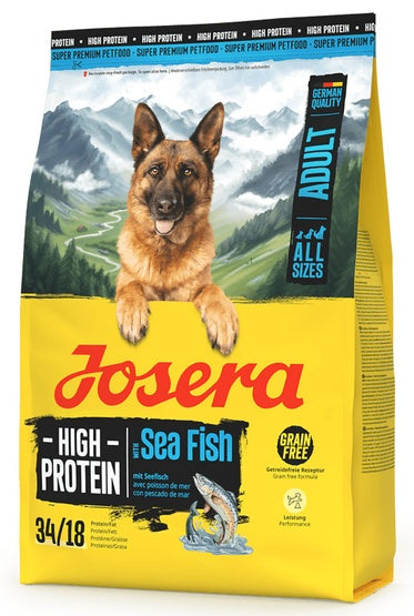 Josera high protein adult sea fish – maksymalna energia dla bardzo aktywnych psów 3 kg