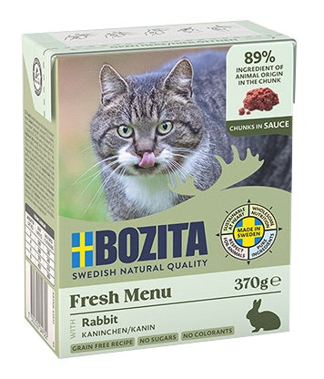 Bozita z Królikiem kawałki w sosie kartonik 370g - Image 1