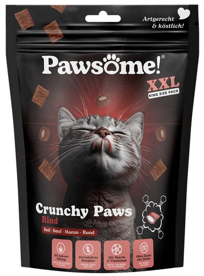 Pawsome Crunchy Paws wołowina 150g - chrupiące bezzbożowe przysmaki z tauryną - Image 2