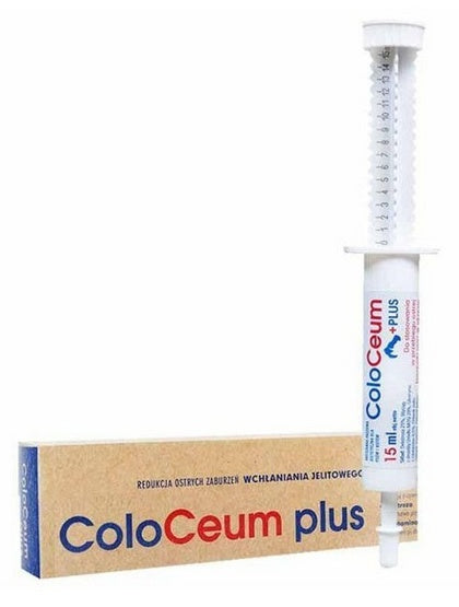ScanVet Coloceum Plus pasta na biegunkę dla psów i kotów tuba 15ml - Image 2