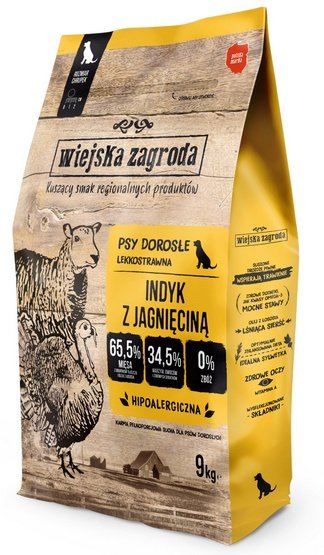 Wiejska Zagroda Indyk z jagnięciną 9kg - Image 1