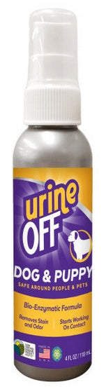 Urine Off Dog & Puppy Odor & Stain Remover - do usuwania plam moczu 118ml - Image 1
