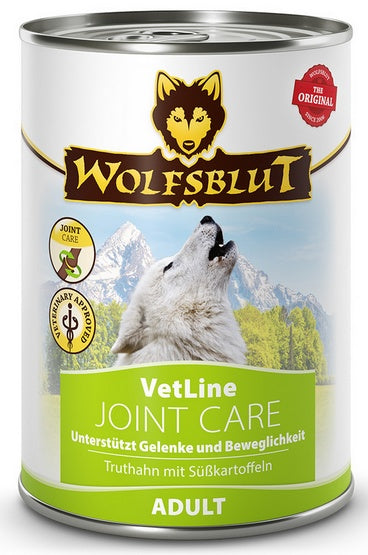 Wolfsblut Dog VetLine Joint Care – indyk i bataty puszka 395g