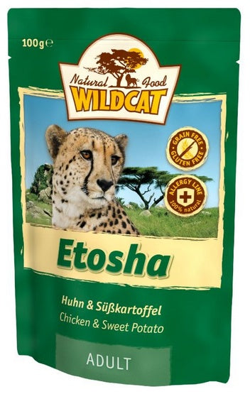 Wildcat Etosha – kurczak i bataty saszetka 100g