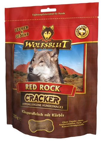Wolfsblut Dog Cracker Red Rock - kangur i dynia 225g - Image 1