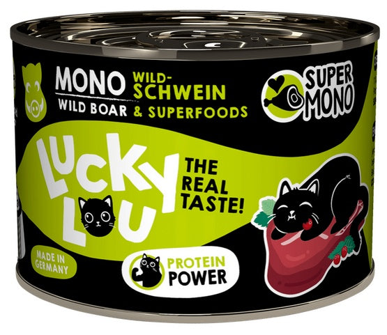 Lucky Lou SuperMono Dzik puszka 200g - Image 1