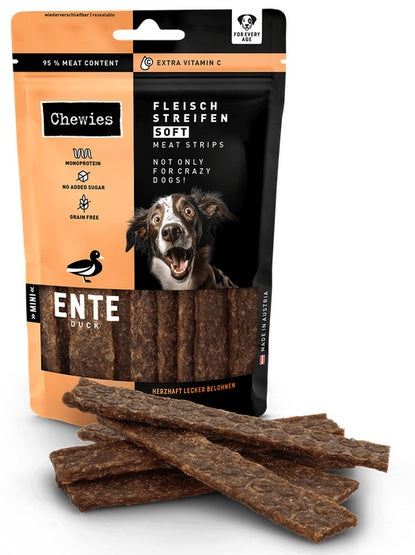 Chewies Meat Strips Soft Mini Kaczka 70g - Image 1