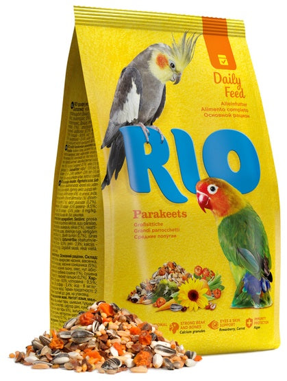 Rio pokarm dla średnich papug 1 kg – 19 składników z dodatkiem alg i wapnia