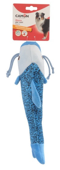 camon dog toy ryba poliestrowa - piszczałka i szeleszczące wypełnienie - Image 1