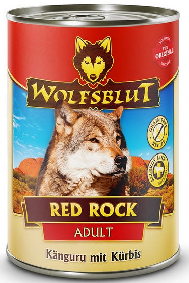 Wolfsblut Dog Red Rock – monobiałkowa mokra karma z kangurem i dynią
