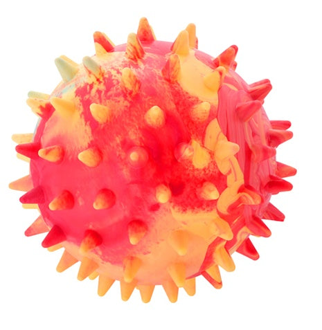 Sum-plast zabawka piłka z kolcami - zapachowa piłka do masażu dziąseł i zabawy - 7,5 cm - Image 1