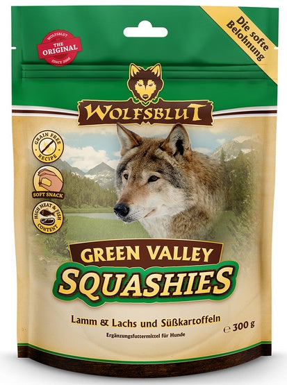 Wolfsblut Dog Squashies Green Valley - jagnięcina, łosoś, bataty 300g - Image 1