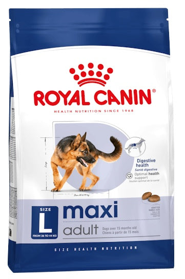 Royal Canin Maxi Adult – karma sucha dla psów dorosłych, do 5 roku życia, ras dużych – 12kg