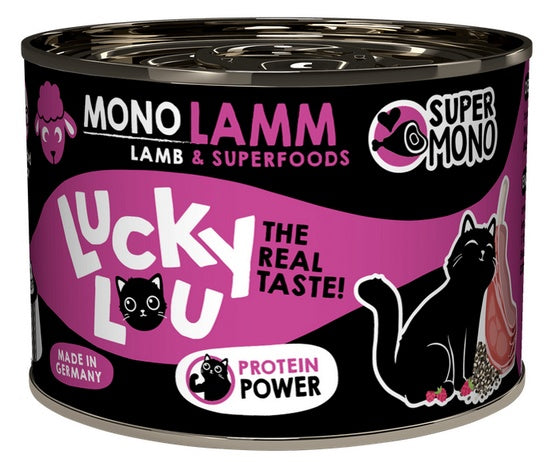 Lucky Lou SuperMono jagnięcina 200g – monobiałkowa karma bez zbóż