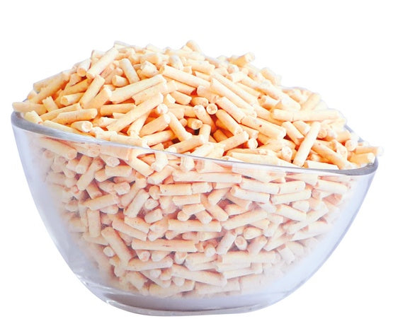 Kit Cat żwirek ECO SoyaClump Peach 7L / 2,5 kg - lekki żwirek sojowy o delikatnym brzoskwiniowym zapachu - Image 2
