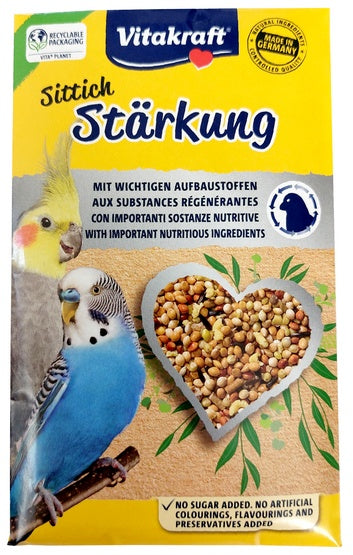 Vitakraft Sittich Starkung 30g – z biotyną na pierzenie