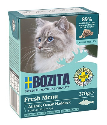 Bozita z Rybą Morską (dorszem) kawałki w galaretce kartonik 370g - Image 1