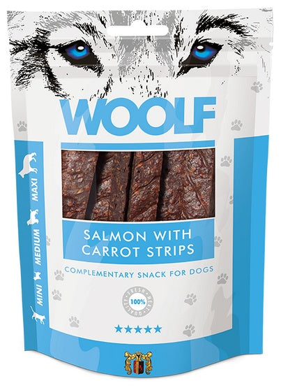 Woolf Salmon With Carrot Strips 100g - Image 2