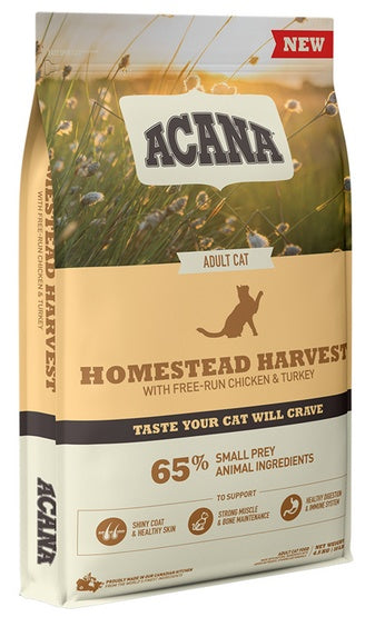 Acana Homestead Harvest Cat & Kitten 4,5kg - wysoka zawartość drobiu w proporcjach WholePrey - Image 3